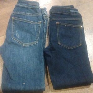 Petite Anthropology Pilcro and the letterpress Jeans